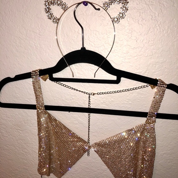 Other - Rhinestone bralette Other - Rhinestone bralette
